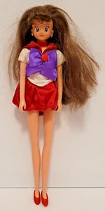 1995 Bandai SAILOR MARS Warrior Girls Barbie Type Anime Doll Figure Sailor Moon - Bild 1 von 6
