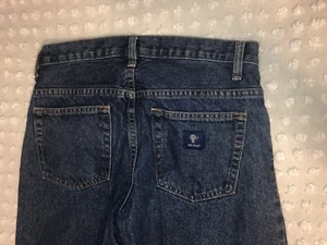 RK Brand Blue Denim Jeans Workwear Straight Leg Cowboy Cotton Men's Size 30X30 - Picture 1 of 10