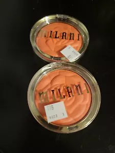 Lot of 2 MILANI Rose Powder Blush 05 CORAL COVE 0.60oz SEALED - Picture 1 of 3