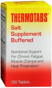Thermotabs Suplemento de Sal Comprimidos Tampón, 100 ea (Pack de 1) - Imagen 1 de 3
