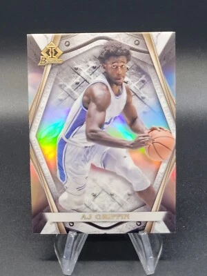 2021-22 Bowman University U Basketball Invicta #BI-7 AJ Griffin RC 1st - Image 1 of 2