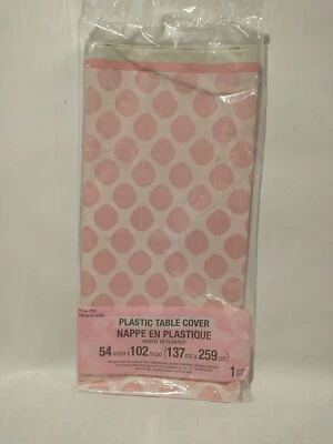 Little Peanut Girl Baby Shower Plastic Tablecloth 54" x 102" Baby Shower Decor - Image 1 of 4