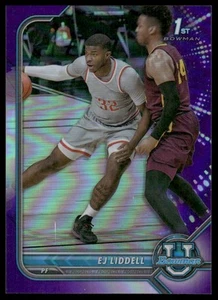 2021-22 Bowman University #76 EJ Liddell Purple #/299 - Picture 1 of 2