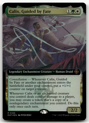 Calix, Guided by Fate (Extended Art) #165 (Foil) NM March of the Machine - Image 1 of 2