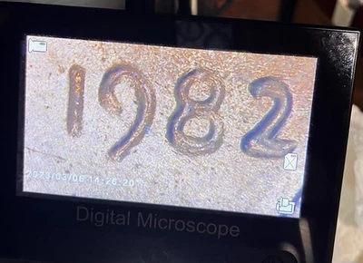 1982 Ddo/Ddr Lincoln Cent BU  - Image 1 of 4