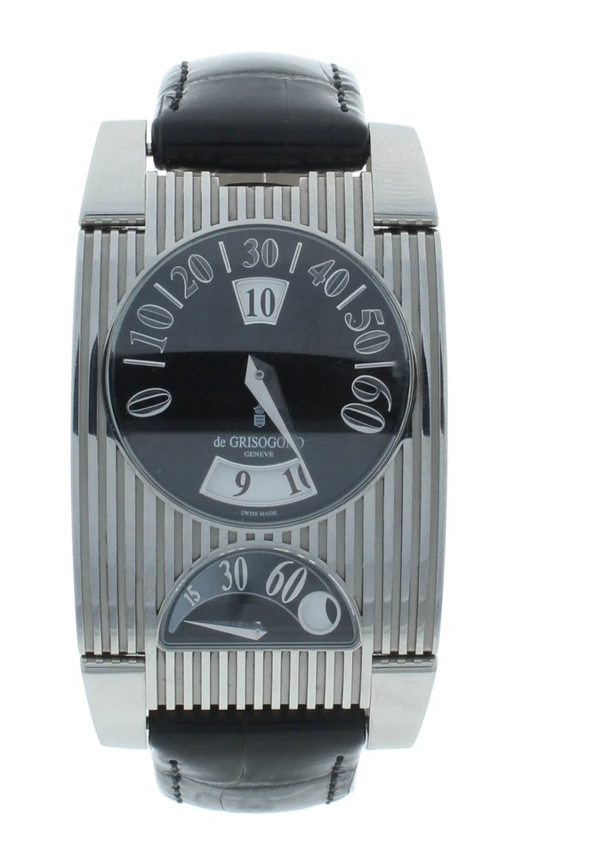 De Grisogono Fg Automatic 33 X 47mm One Jump Hour Retrograde GMT Men's Watch - Image 1 of 4
