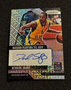 DERRICK SHARP 2024-25 Panini Prizm Euroleague AUTO MOJO REFRACTOR #10/25 MACCABI - Picture 1 of 2