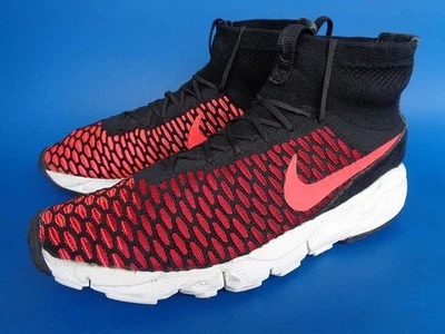 2015 Nike Air Footscape Magista Flyknit Blk Brght Crmsn-Gym Rd 816560-002 Us10.5 - Image 1 of 4
