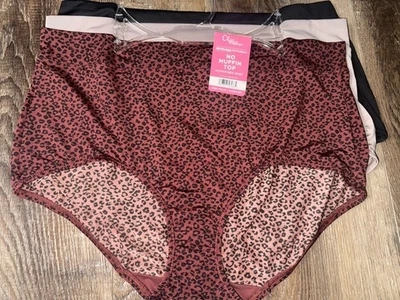 Olga ~ Calzoncillos de microfibra para mujer Bragas Poliéster 3 pares (C) ~ 3XL/10 Foto 1 de 4