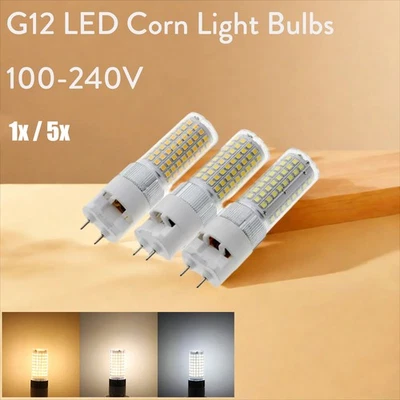 15W 20W 25W G12 LED Corn Light Bulbs 220V Bulb Warm Cool White 110V Powerful - Image 1 of 4