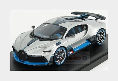 1:43 Looksmart Bugatti Divo 2018 Argent Glossy Silver Carbon LS497F MMC - Image 1 of 2
