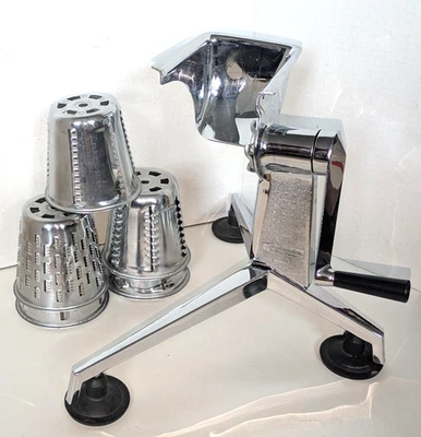 Procesador de alimentos Saladmaster de colección rallador cortador rebanador triturador cortador 5 conos Foto 1 de 4