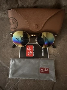NEW RAY-BAN RB 4246 Havana SUNGLASSES Rainbow Mirror  Glass G-15 Size 51-19 - Picture 1 of 12
