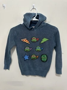 Andy & Evan x Teenage Mutant Ninja Turtles® Jacquard Sweater Kids Unisex 5 - Picture 1 of 12