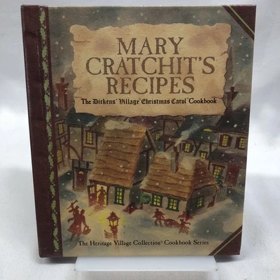 Dept 56 Mary Cratchit's Recipes Dickens Heritage Village Collection Cookbook - Image 1 of 4