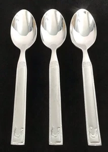 Sonoma Home HAPPY TRAIL Acciaio Inox Satinato - Cucchiaini 7 5/8”" x 3 Ferro di Cavallo *LEGGI* - Foto 1 di 22