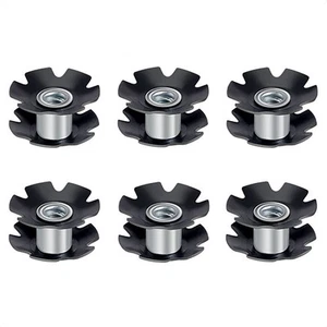 6 PCS Bike Headset Star Nut - Universal Accessories for Forks 1-1/8 Inch 28.6... - Picture 1 of 5