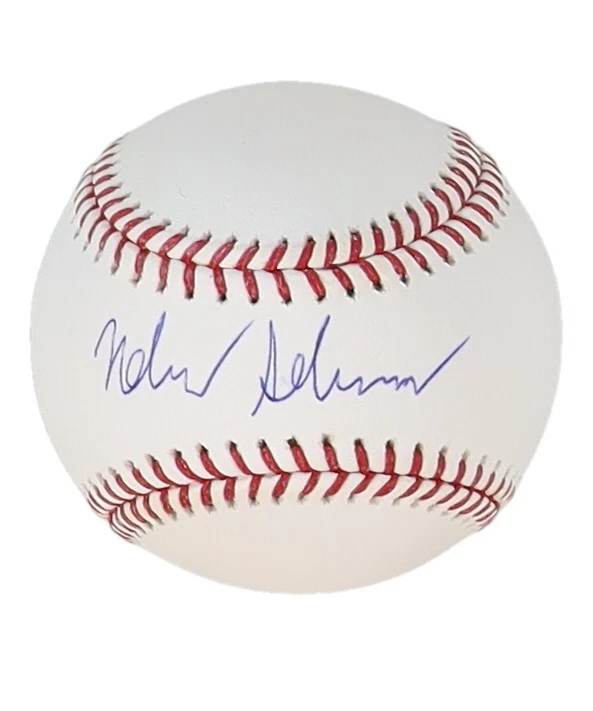 Nolan Schanuel Signed Official Major League Baseball JSA Coa Angels Autographed - Image 1 of 2
