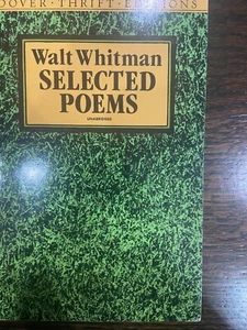 Walt Whitman ausgewählte Gedichte (Taschenbuch 1991) Dover Thrift Editions - Bild 1 von 5