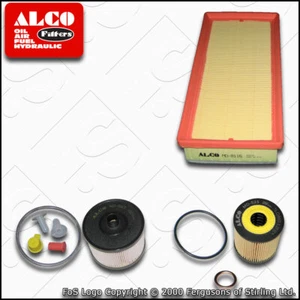 KIT TAGLIANDO PER FILTRI CARBURANTE ARIA OLIO CITROEN C5 2.0 HDI DW10BÜD4 (2008-2015) - Foto 1 di 12