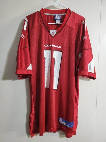 Larry Fitzgerald #11 Arizona Cardinals Reebok NFL Jersey Men's Size XL Cover