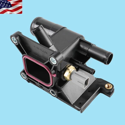 Carcasa y sensor del termostato del refrigerante del motor para Mazda 2006-2013 3/2008-2013 5 Foto 1 de 4