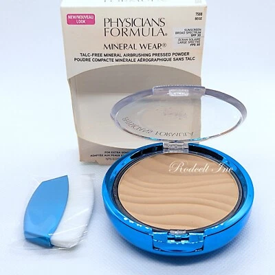 Pó prensado aerógrafo sem talco PF Mineral Wear 7588 bege - Imagem 1 de 4