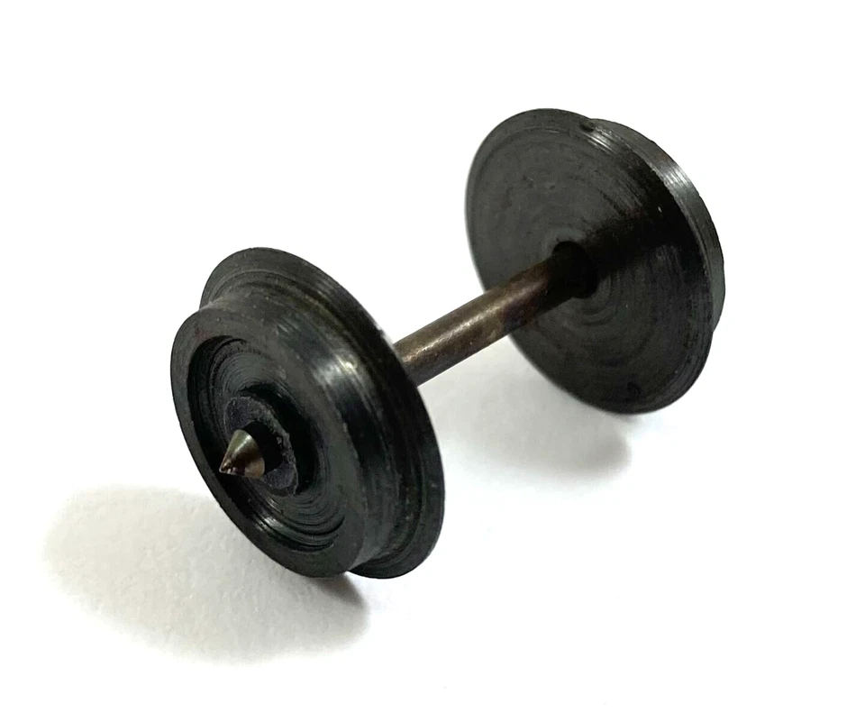 Schicht H0 Radsatz DC 11,4 mm einseitig isoliert Metall DDR auch Prefo und PIKO - Bild 1 von 1
