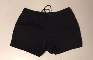 Casual black pull on shorts women’s size Large (12-14) - Picture 1 of 8