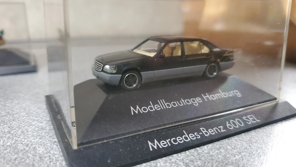 Herpa PC SoMo Mercedes Benz W140 600 SEL    1:87 H0 - Bild 1 von 1