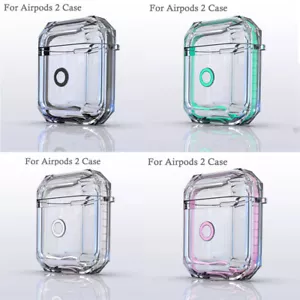 For AirPods 2nd Gen Protective Case Charging Clear Earphone Protective Cover - Picture 1 of 18