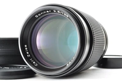 CONTAX Carl Zeiss Sonnar T* 135mm F2.8 MMJ Near MINT W/Hood MF Lens From JP #731 - Image 1 of 4
