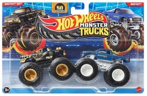 BIGFOOT 50th vs BIGFOOT - Big Foot Hot Wheels Monster Trucks Demolición Dobles - Imagen 1 de 2