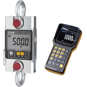 CAS TM-5KZ, Digital Dynamometer, 5000 lbs x 5 lb with Wireless ZigBee Remote - Picture 1 of 3