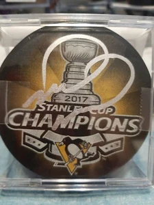 Mark Recchi Autographed Puck - Picture 1 of 1