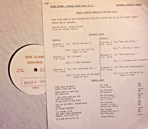 RADIO SHOW: DICK CLARK GOLD #52 BALLADS! DUBS, PLATTERS, FLAMINGOS, 5 SATINS - Picture 1 of 1