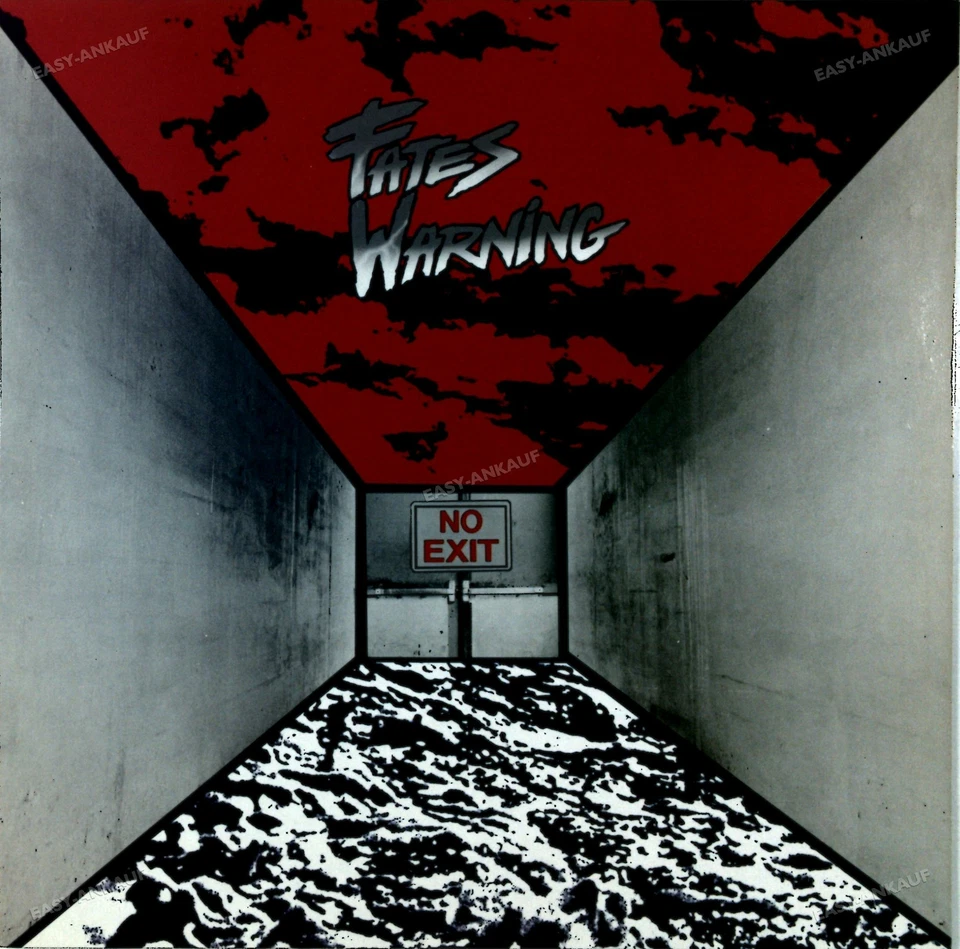 Fates Warning - No Exit - Europe LP 1988 + Innerbag '* - Image 1 of 1