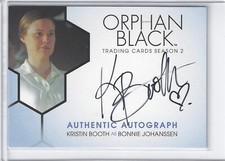 Orphan Black Season 2 Auto Card KB Kristin Booth as Bonnie Cryptozoic JSC