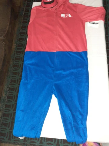 University Of Nebraska Full Body Suit Red And Blue Color Large  Brand New!!!!!!! Cover