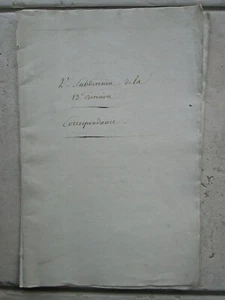 Journal MS ordonnateur à BREST + loi et décret 1794/95 - Picture 1 of 8