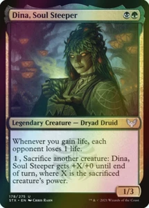 MTG Dina, Soul Steeper Foil ** Strixhaven: School of Mages ** English (NM) - Picture 1 of 2