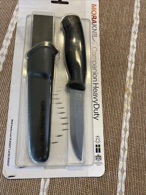 Cuchillo Morakniv Companion Heavy Duty con funda, nuevo en su embalaje original Foto 1 de 4