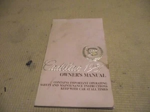 1981 CADILLAC OWNERS MANUAL - Picture 1 of 3