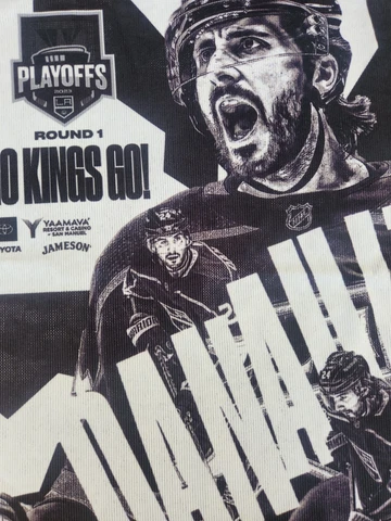 Los Angeles LA Kings Oilers Danault Towel 2023 Stanley Cup Playoffs Game 3 Cover