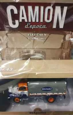 Camion D'Epoca FIAT C40 N Automodello Scala 1:43 Italia 1957 Recoaro - Immagine 1 di 2