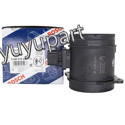 Bosch Mass Air Flow Sensor w/ Housing for VW Passat  CC Touareg Porsche Cayenne Foto 1 de 4