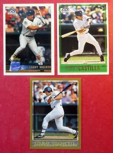 1996, 1997 & 1998 Topps Colorado Rockies Team Sets (45 cards) - Picture 1 of 3