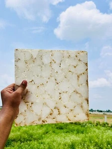 White Quartz Square Tray, Agate Kitchen Accessories , Quartz Serving tray - Picture 1 of 2