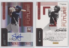 2010 Donruss Elite Extra Edition Back to the Future Signatures James Jones Auto