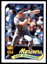 1989 Topps Jay Buhner Seattle Mariners #223